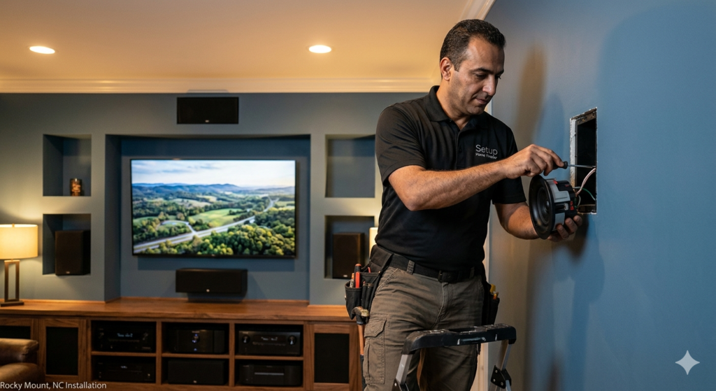 Home Theater Speaker Installation Rocky Mount NC